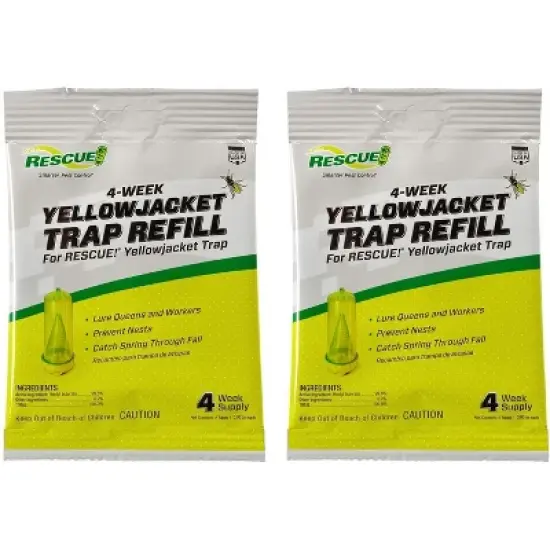 RESCUE! Yellowjacket Attractant � 4 Week Supply - 2 Pack image {6}