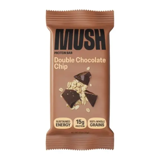 MUSH Double Chocolate Chip Refrigerated Protein Bar - 2.5oz image {6}