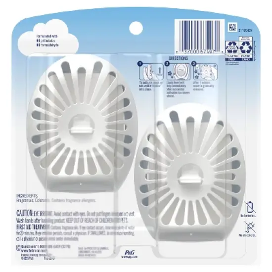 Febreze Ocean Bathroom Air Freshener - 2ct image {13}