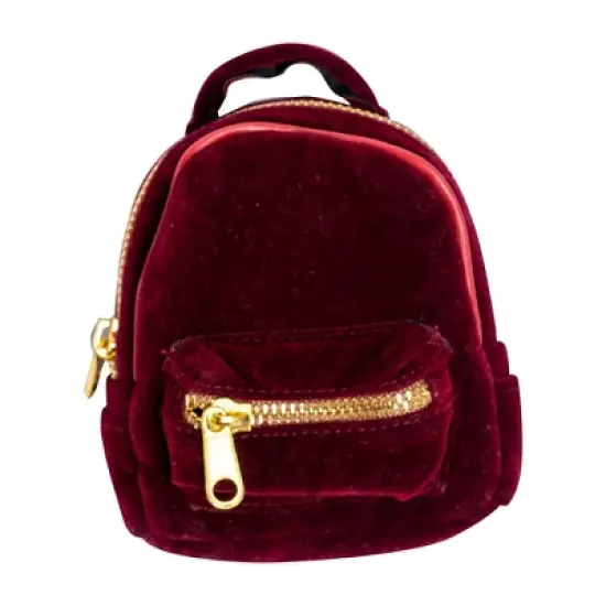 I'M A GIRLY Burgundy Red Backpack Outfit for 18" Fashion Doll image {3}