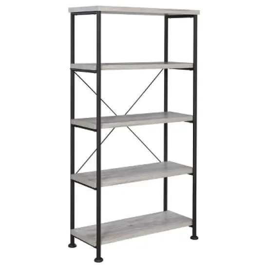 Analiese 4 Shelf Bookcase - Coaster image {9}