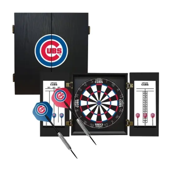 MLB Chicago Cubs Fan's Choice Dartboard Set image {9}