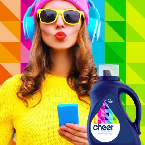 Cheer HE Compatible Liquid Laundry Detergent - 154 fl oz image {6}