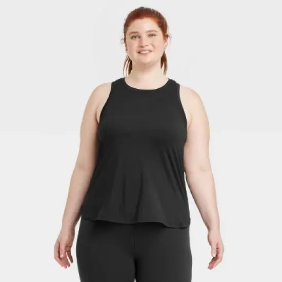 Women's Mesh Back Racerback Tank Top - All In Motion&trade; image {2}