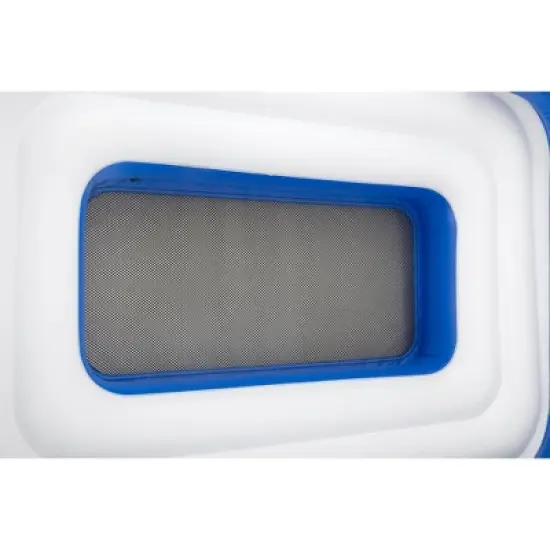 Bestway CoolerZ Tropical Breeze 6 Person Giant Inflatable Floating Island Raft - Multicolored image {3}