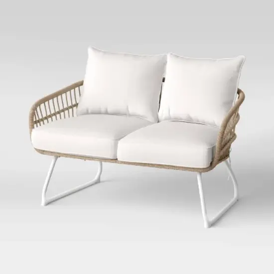 Southport Outdoor Patio Loveseat - Threshold&trade; image {7}