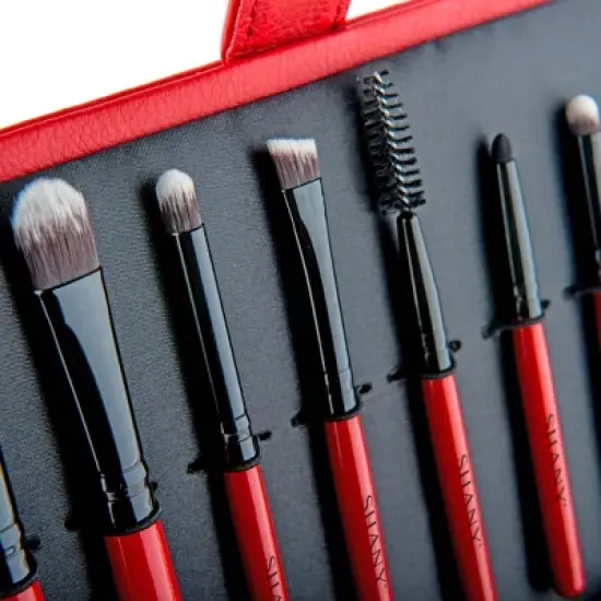 SHANY Vanity Vox Brush set with Storage Box and Stand  - 15 pieces image {7}