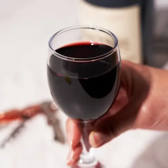 True Vino Wine Tasting Glasses for Wine Board, Wine Small Glasses, Dessert Wine Glasses, Mini Wine Glasses 4.22oz Set of 4 image {3}