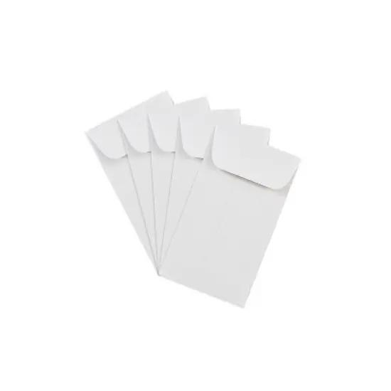 JAM Paper #3 Coin Business Envelopes 2.5 x 4.25 White 1623183 image {2}