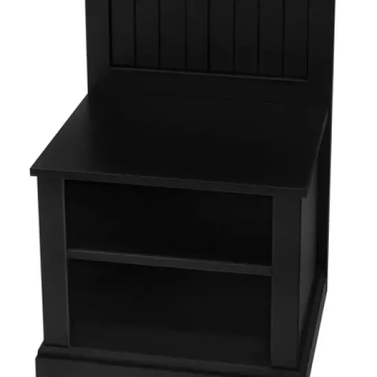 Waylon Rustic Farmhouse Solid Wood Tall Hall Tree - Saracina Home image {5}