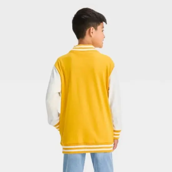 Boys' Pokemon Pikachu Varsity Jacket - Yellow image {1}