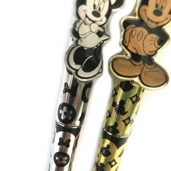 Disney Mickey & Minnie Mouse Pen Set, Gold and Silver, 2 Pieces image {1}