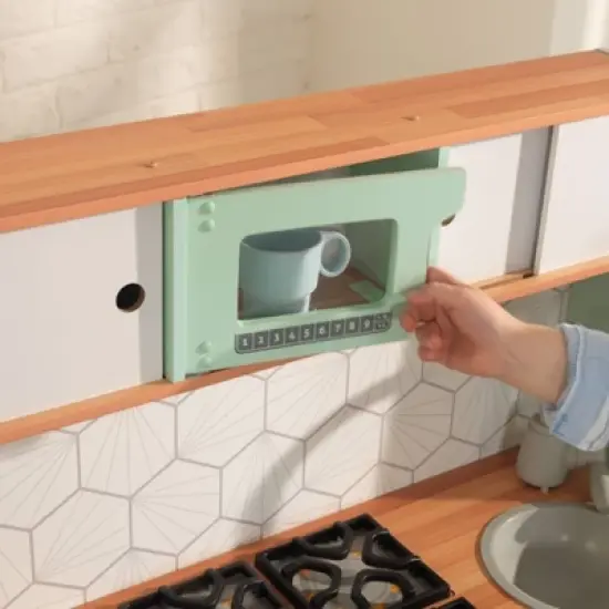 KidKraft McKinney Toddler Mid-Century Modern Play Kitchen image {3}