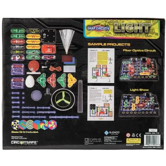Snap Circuits Light Science Kits: Educational Focus on STEM & Fine Motor Skills with Model Base & LED Components image {7}