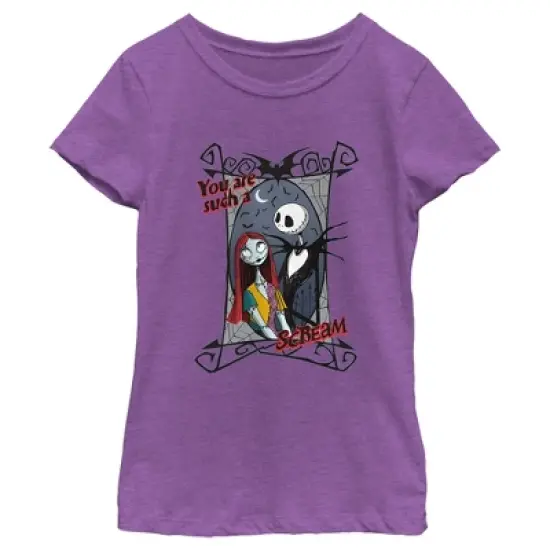 Girl's The Nightmare Before Christmas You Are Such a Scream T-Shirt image {3}