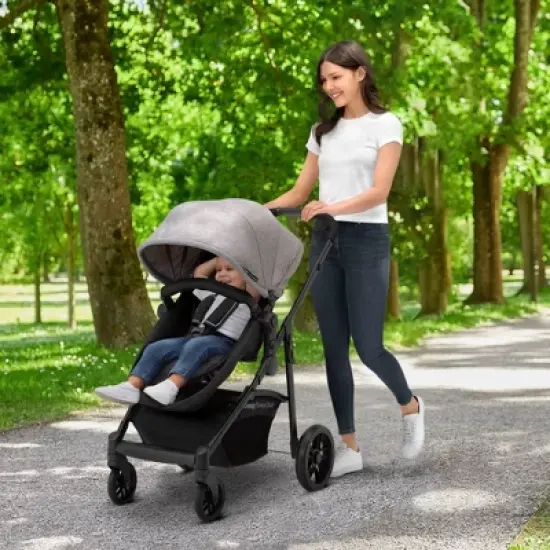 Jeep PowerGlyde Plus 2-in-1 Stroller - Gray image {1}