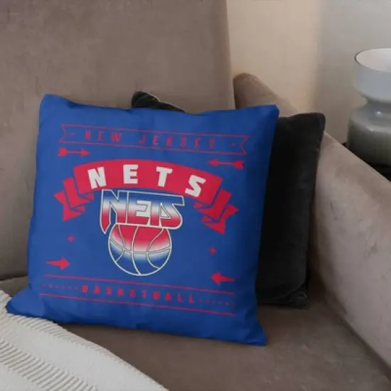 NBA Brooklyn Nets Hardwood Classics Printed Throw Pillow image {3}