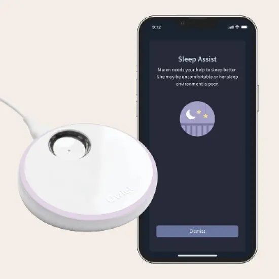 Owlet Dream Sock - Smart Baby Monitor with Heart Rate and Average Oxygen O2 as Sleep Quality Indicator image {4}