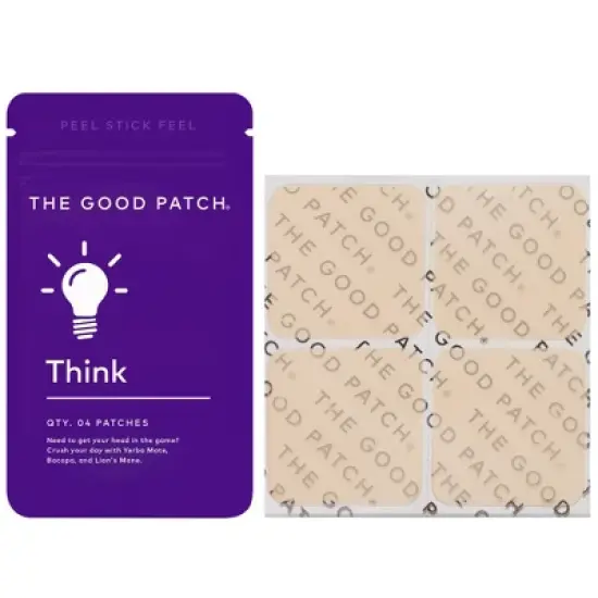 The Good Patch Think Plant-Based Vegan Wellness Patch - 4ct image {8}