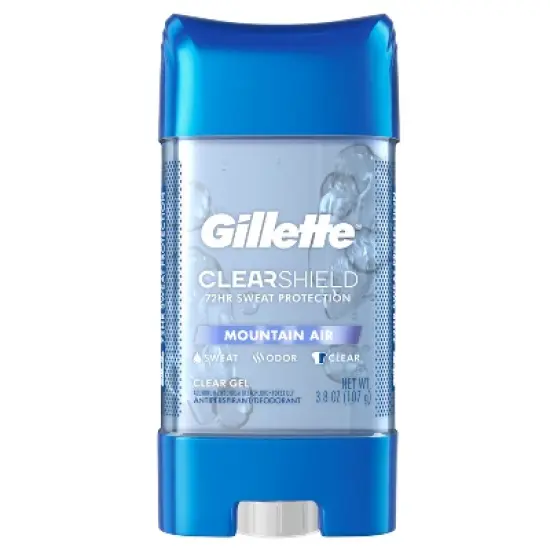 Gillette Clear Gel Antiperspirant & Deodorant Mountain Air - 3.8oz image {9}