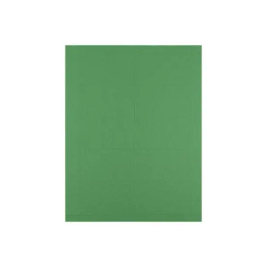 JAM Paper Printable Business Cards 3 1/2 x 2 Green 100/Pack (22128335) image {1}