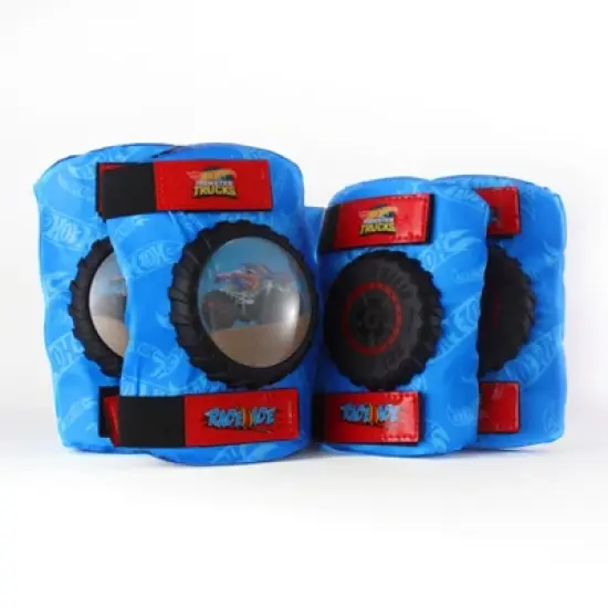 Hot Wheels Elbow and Knee Pads for Kids Protective and Comfortable Outdoor Gear Set for Ages 3+ image {6}