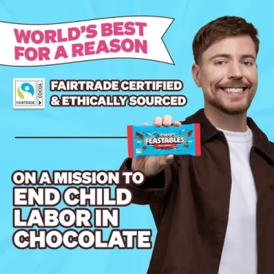 Feastables Milk Chocolate Crunch - 6.17oz/5ct image {6}