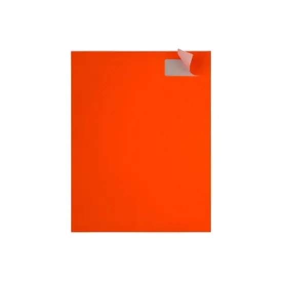 JAM Paper Laser/Inkjet Mailing Address Labels 1 x 2 5/8 Neon Red 354328230 image {2}