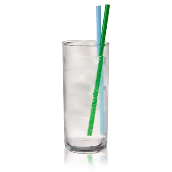 True Colorful Straws, Long Disposable Straws for Cocktails, Smoothies, Iced Coffee, Disposable Party Supplies, Assorted Colors, Set of 100 image {5}