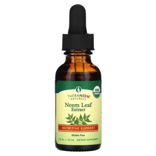 Organix South Theraneem Naturals, Neem Leaf Extract, Nutritive Support, 100 mg, 1 fl oz (30 ml) image {4}