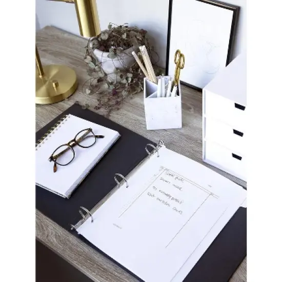 Bigso Ringo 1-Inch 3-Ring Binder Organizer - 11x11.8in - Ideal for School & Work Projects image {4}