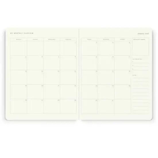 Ramona & Ruth 7.5"x9" 2026 Monthly Planner Check image {3}