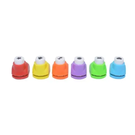 Westcott&reg; Mini Paper Punches, 6 Per Set, 2 Sets image {2}