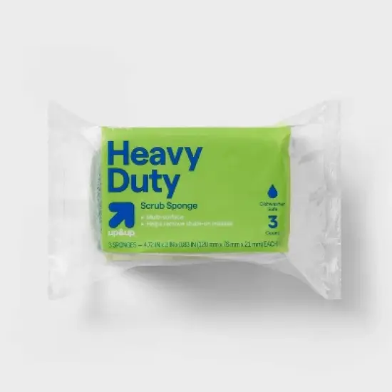 Heavy Duty Scrub Sponges - up&up&trade; image {3}