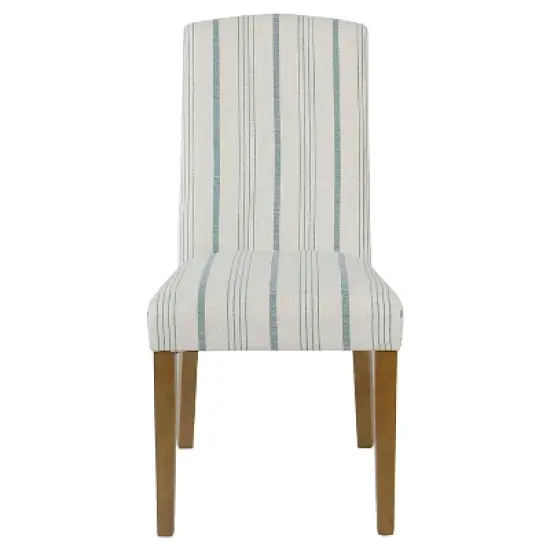 Arched Back Parsons Dining Chair - HomePop image {2}