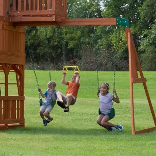 Backyard Discovery Skyfort II Swing Set image {7}