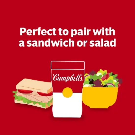 Campbell's Creamy Tomato Microwaveable Sipping Soup - 10.75oz image {3}