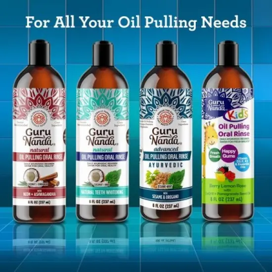 GuruNanda Cocomint Oil Pulling - 8 fl oz image {5}