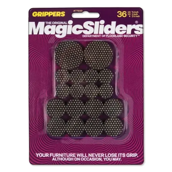 Magic Sliders Adhesive Gripper Value Pack Black image {3}
