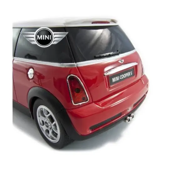 Link Ready! Set! Go!1:14 RC Mini Cooper Toy Car, Realistic Remote Control Car Model - Red image {6}
