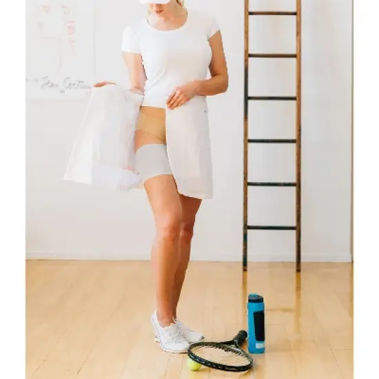 Performance Thigh Bands by Bandelettes&reg; | White image {1}