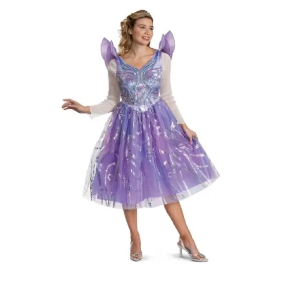NBCUniversal Women's Wicked the Musical Glinda Upland "For Good" Deluxe Costume Dress Lavender image {5}
