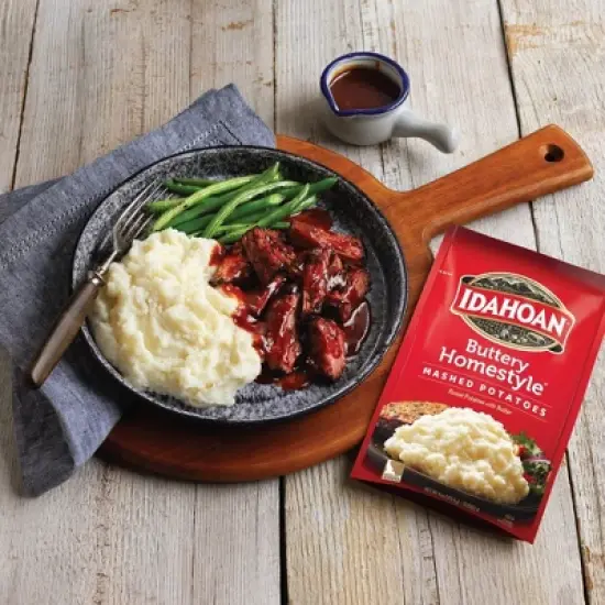 Idahoan Gluten Free Buttery Homestyle Mashed Potatoes - 4oz image {2}