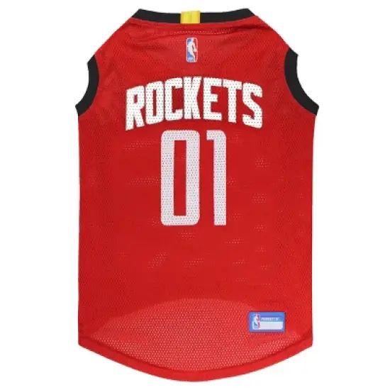 NBA Houston Rockets Pets Basketball Mesh Jersey image {4}