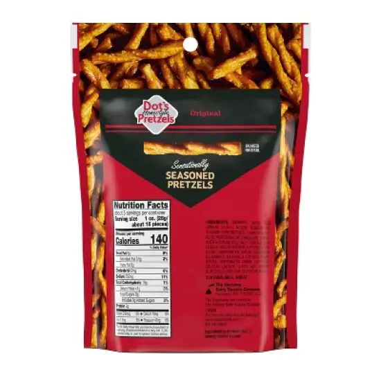 Dot's Homestyle Pretzels Plain - 5oz image {1}