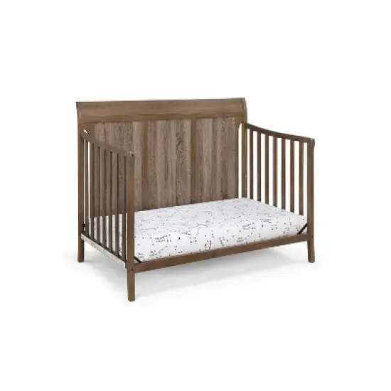 Suite Bebe Shailee 4-in-1 Convertible Crib - Brown/Brown Stone image {4}