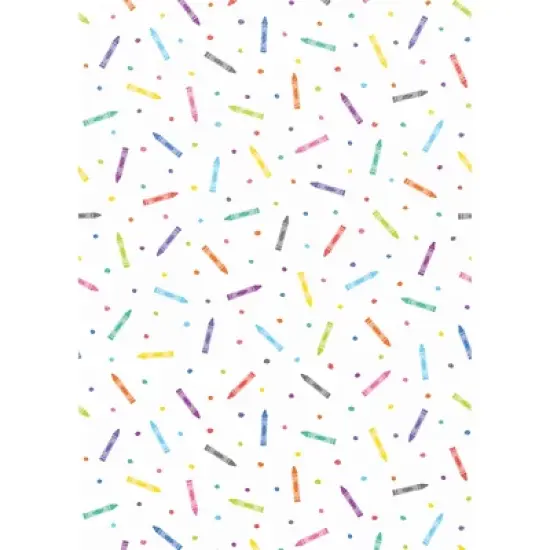 Teacher Created Resources&reg; Better Than Paper Bulletin Board Roll, Colorful Crayons, 4-Pack image {2}