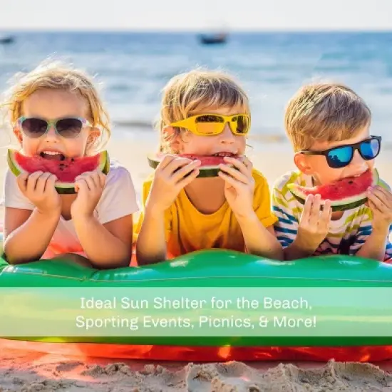 Leisure Sports Lightweight Pop-Up Beach Tent Sun Shelter - Turquoise image {5}