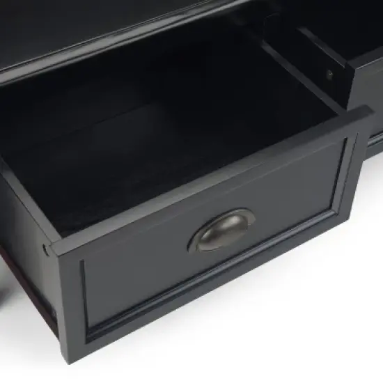 42" Portland Entryway Storage Bench with Drawers - Wyndenhall image {2}