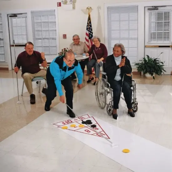S&S Worldwide Shuffleboard Set image {3}